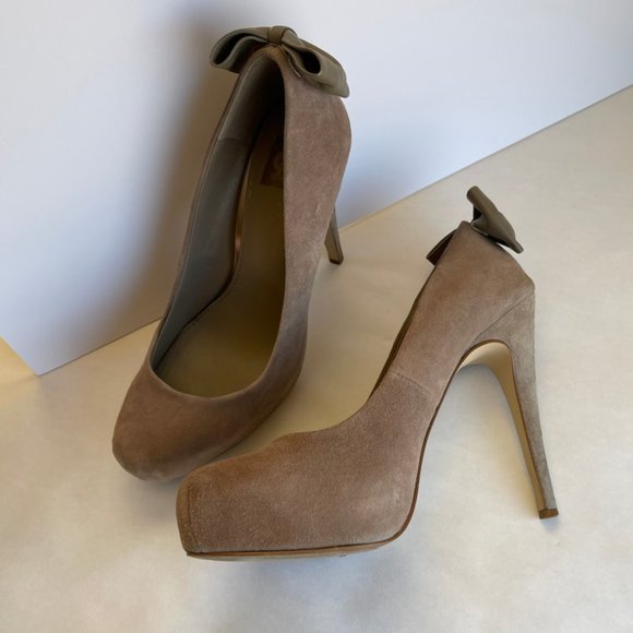 Dolce Vita Briar Bow Hidden Platform Pumps - Picture 8 of 12